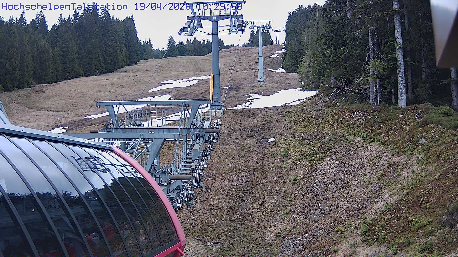 Archived image Webcam Balderschwang, base station Hochschelpenlift