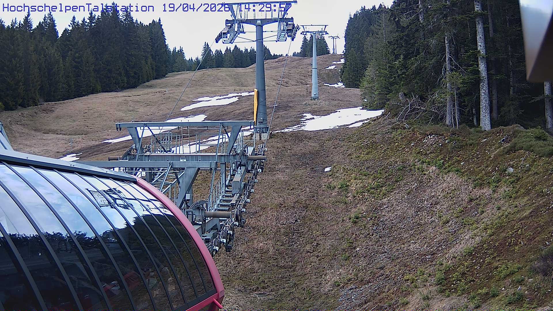 Archiv Foto Webcam Hochschelpenlift, Balderschwang