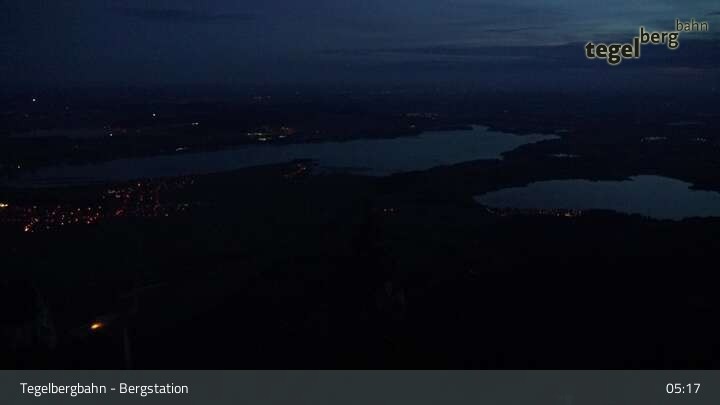 Archiv Foto Webcam Fernblick von der Bergstation am Tegelberg