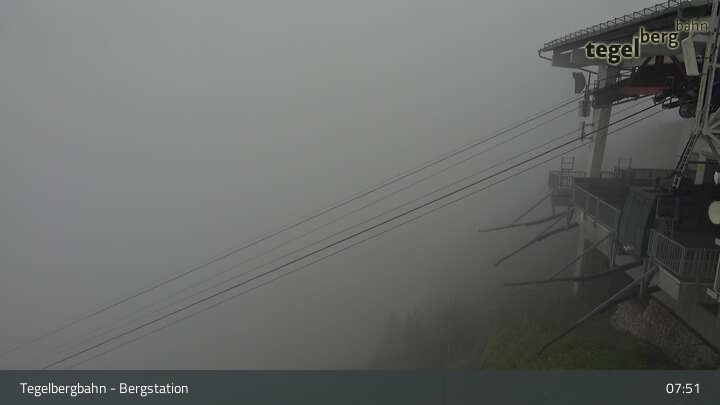Archiv Foto Webcam Fernblick von der Bergstation am Tegelberg