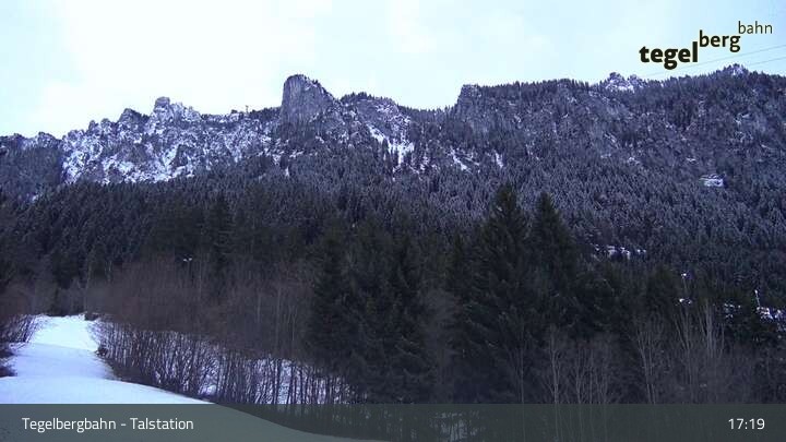 Archiv Foto Webcam Talstation am Tegelberg (800 Meter)