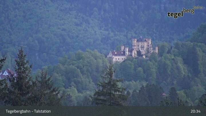 Archiv Foto Webcam Talstation am Tegelberg