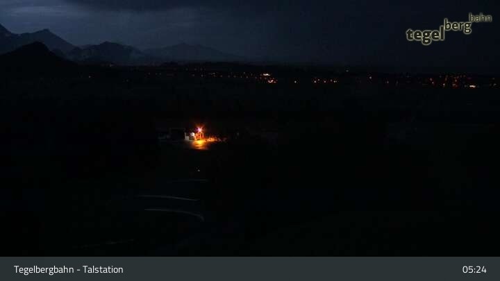 Archiv Foto Webcam Talstation am Tegelberg