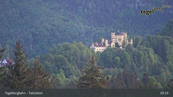Archiv Foto Webcam Talstation am Tegelberg