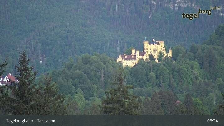 Archiv Foto Webcam Talstation am Tegelberg