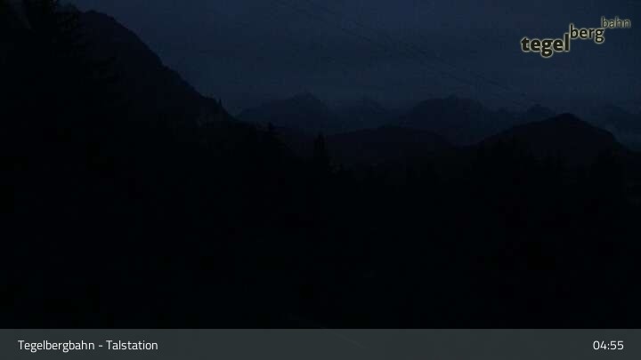 Archiv Foto Webcam Talstation am Tegelberg