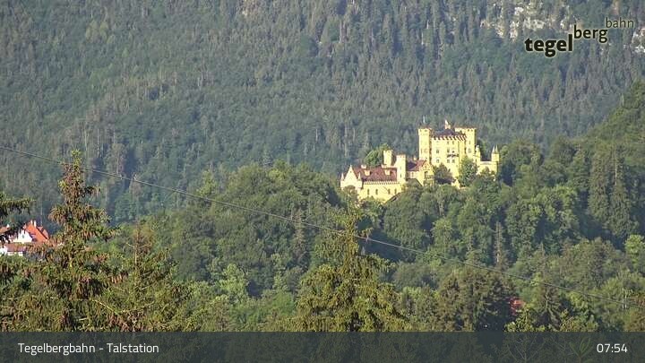 Archiv Foto Webcam Talstation am Tegelberg
