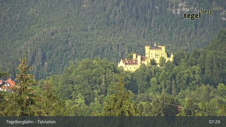 Archiv Foto Webcam Talstation am Tegelberg