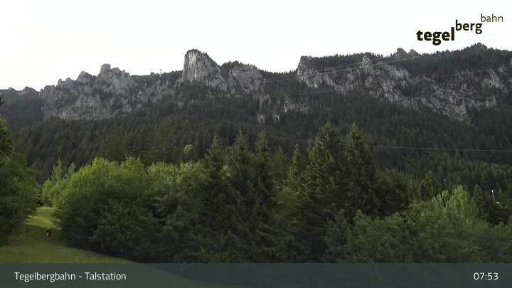 Archiv Foto Webcam Talstation am Tegelberg