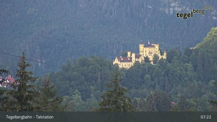 Archiv Foto Webcam Talstation am Tegelberg