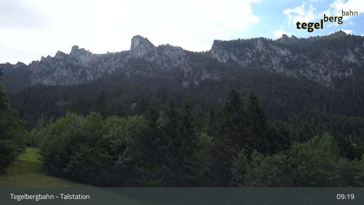 Archiv Foto Webcam Talstation am Tegelberg