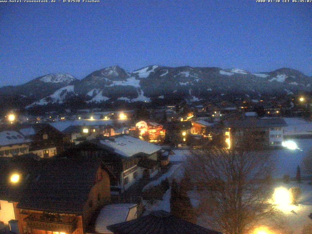 Archiv Foto Webcam Hotel Rosenstock, Fischen im Allgäu