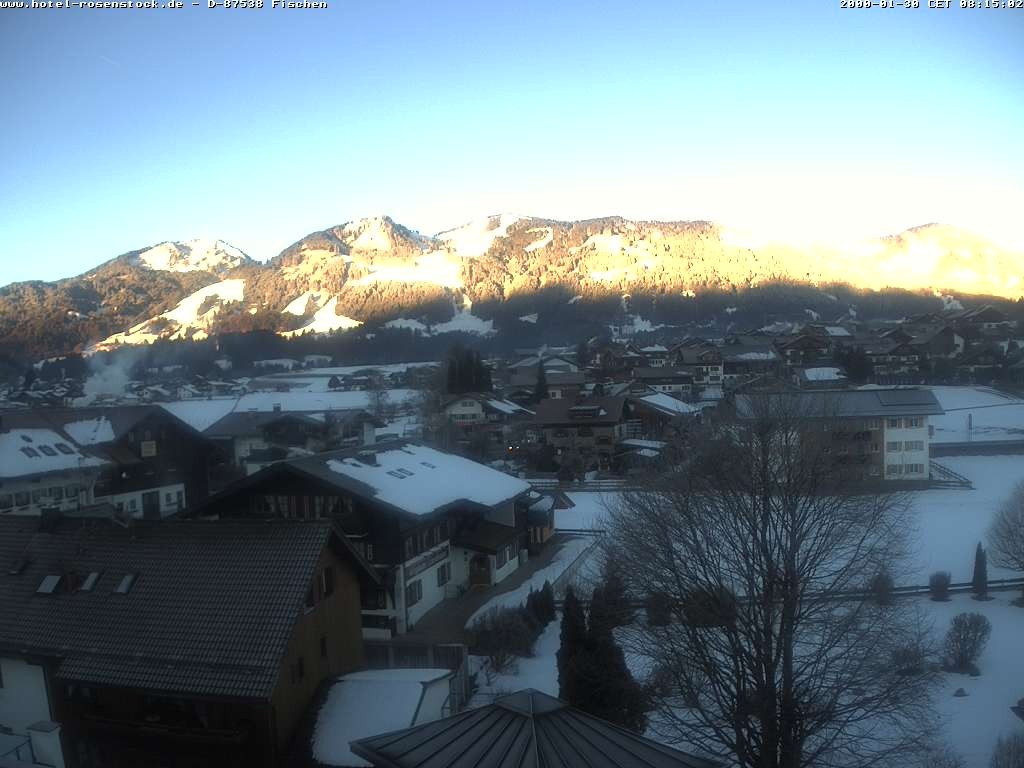 Archiv Foto Webcam Hotel Rosenstock, Fischen im Allgäu