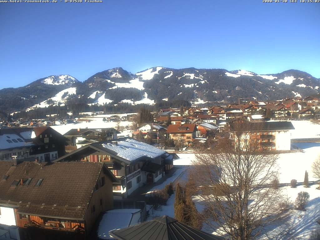Archiv Foto Webcam Hotel Rosenstock, Fischen im Allgäu
