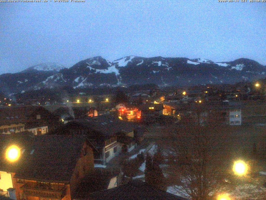 Archiv Foto Webcam Hotel Rosenstock, Fischen im Allgäu