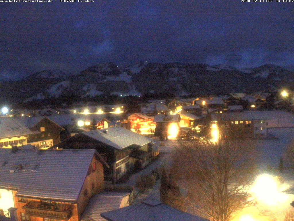 Archiv Foto Webcam Hotel Rosenstock, Fischen im Allgäu