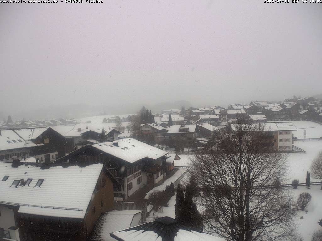 Archiv Foto Webcam Hotel Rosenstock, Fischen im Allgäu