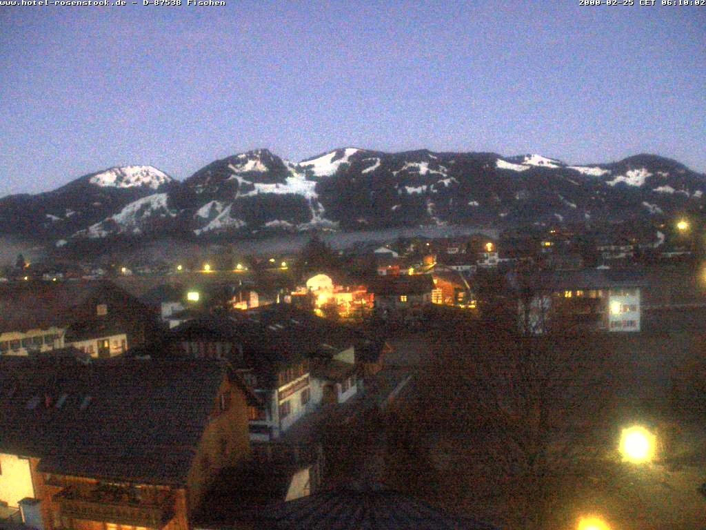 Archiv Foto Webcam Hotel Rosenstock, Fischen im Allgäu
