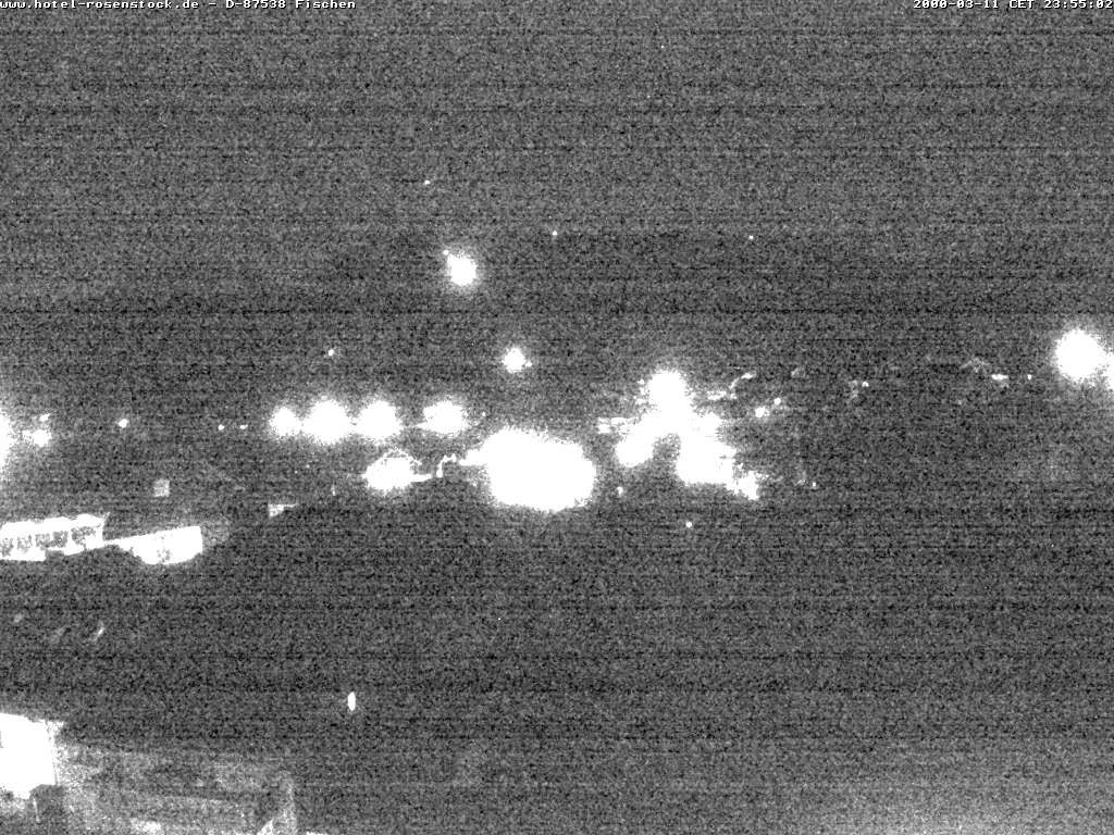 Archived image Webcam Rosenstock Hotel, Fischen in the Allgäu