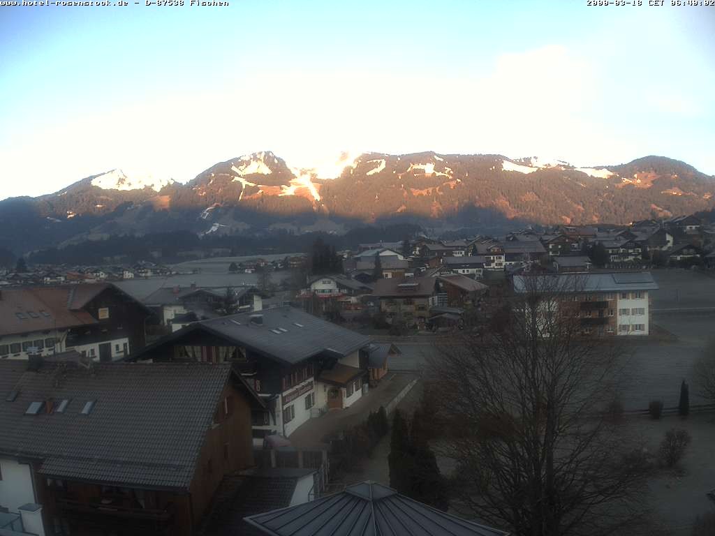 Archiv Foto Webcam Hotel Rosenstock, Fischen im Allgäu