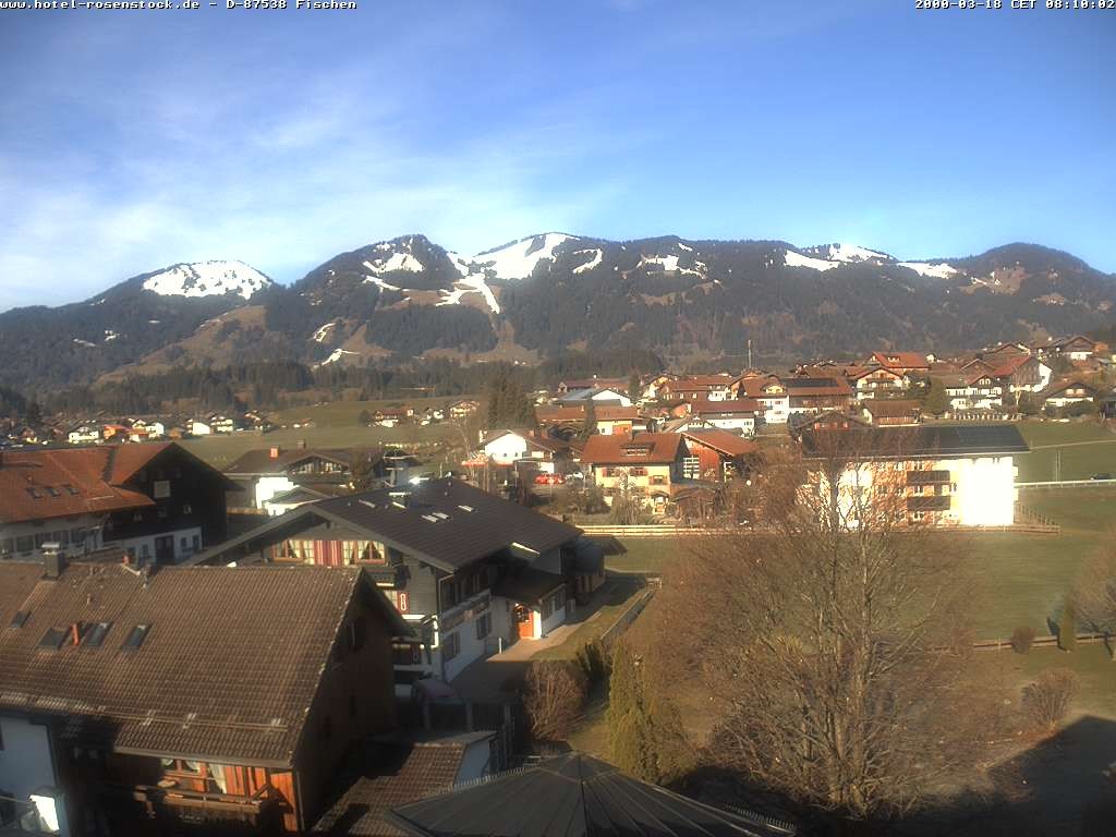 Archiv Foto Webcam Hotel Rosenstock, Fischen im Allgäu