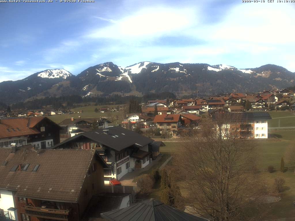 Archiv Foto Webcam Hotel Rosenstock, Fischen im Allgäu