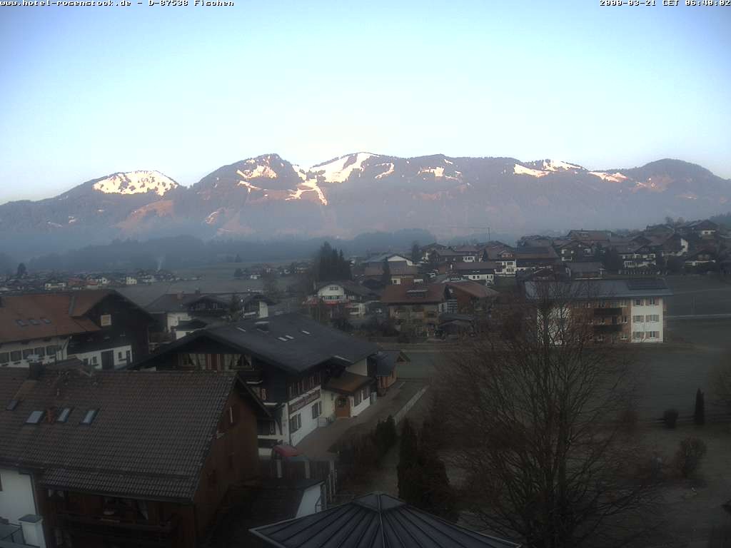Archiv Foto Webcam Hotel Rosenstock, Fischen im Allgäu
