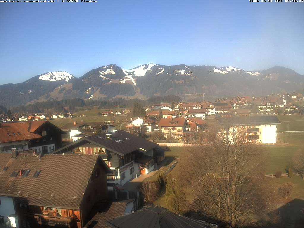 Archiv Foto Webcam Hotel Rosenstock, Fischen im Allgäu