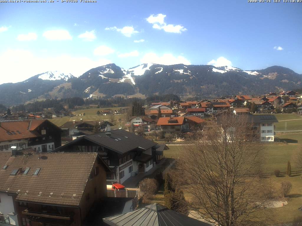 Archiv Foto Webcam Hotel Rosenstock, Fischen im Allgäu