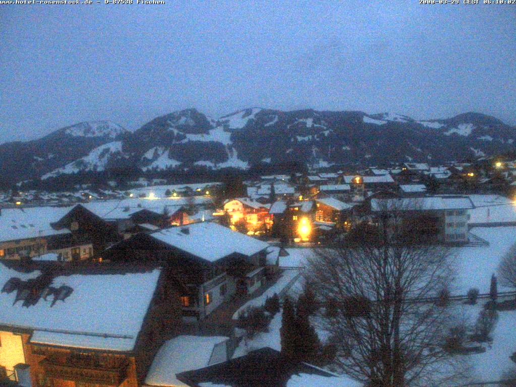 Archiv Foto Webcam Hotel Rosenstock, Fischen im Allgäu