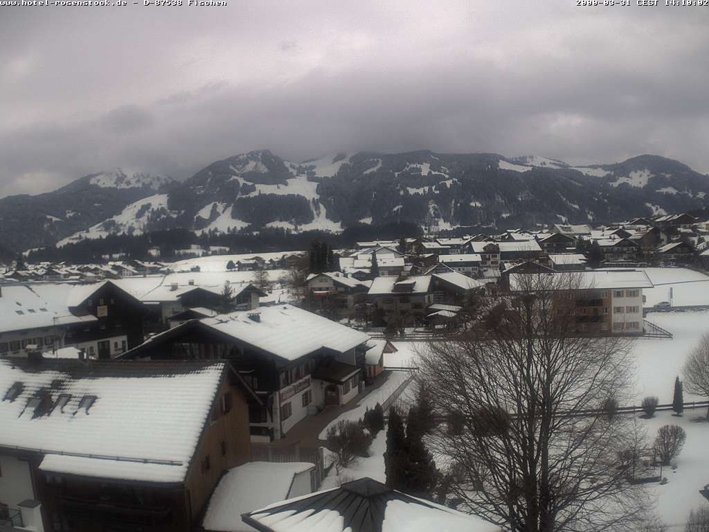 Archiv Foto Webcam Hotel Rosenstock, Fischen im Allgäu
