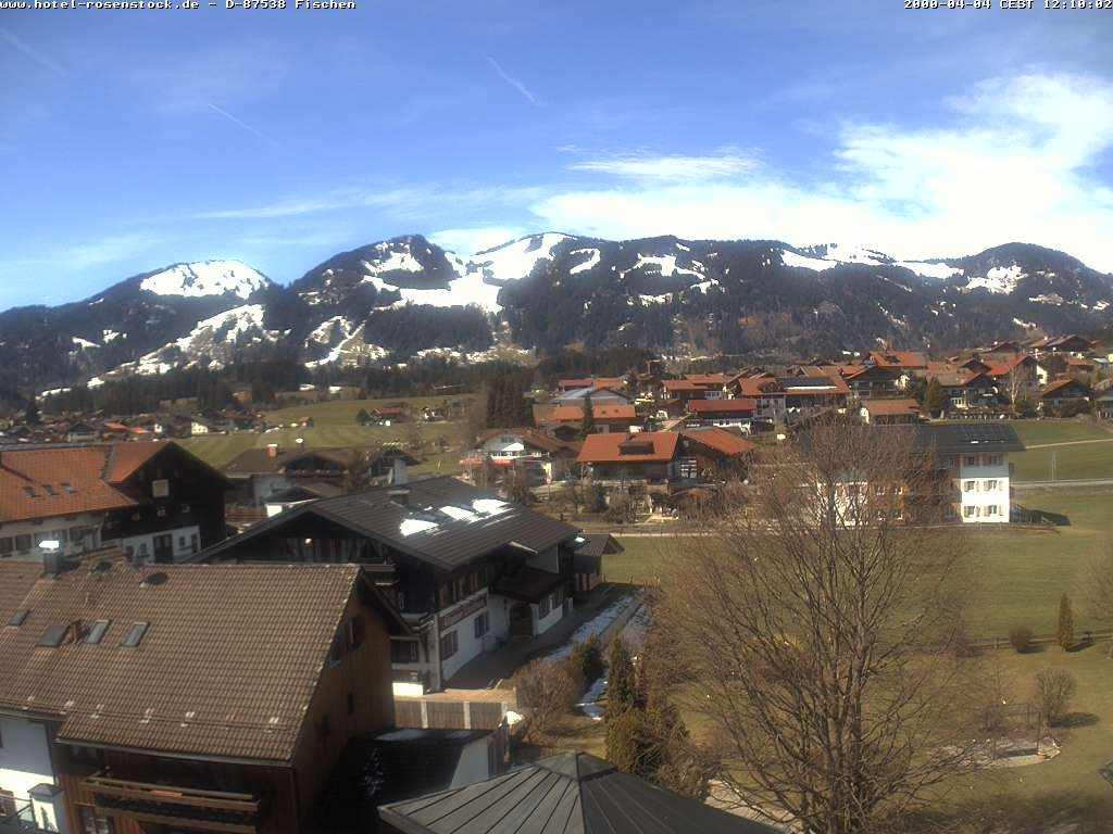 Archiv Foto Webcam Hotel Rosenstock, Fischen im Allgäu