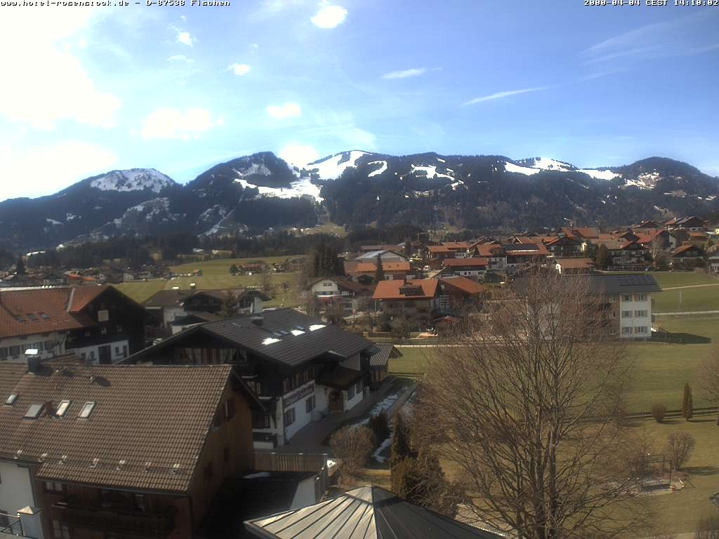 Archiv Foto Webcam Hotel Rosenstock, Fischen im Allgäu