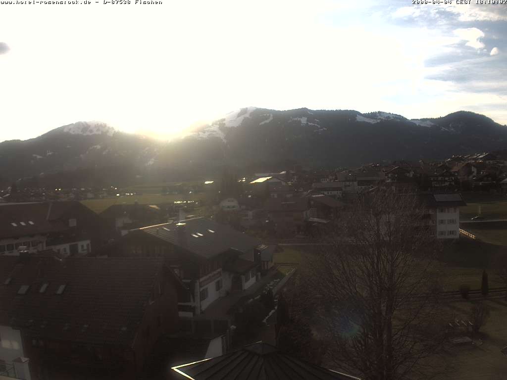 Archiv Foto Webcam Hotel Rosenstock, Fischen im Allgäu