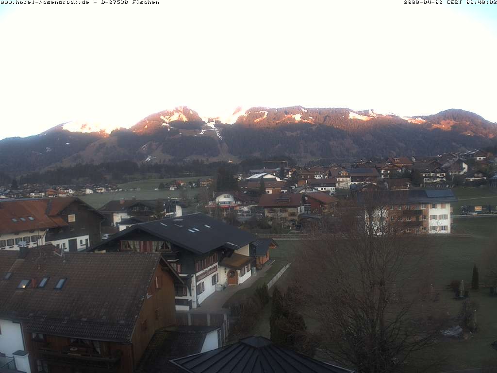 Archiv Foto Webcam Hotel Rosenstock, Fischen im Allgäu