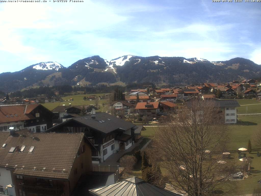 Archiv Foto Webcam Hotel Rosenstock, Fischen im Allgäu