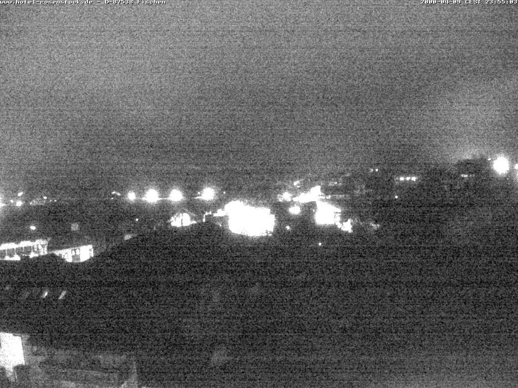 Archived image Webcam Rosenstock Hotel, Fischen in the Allgäu