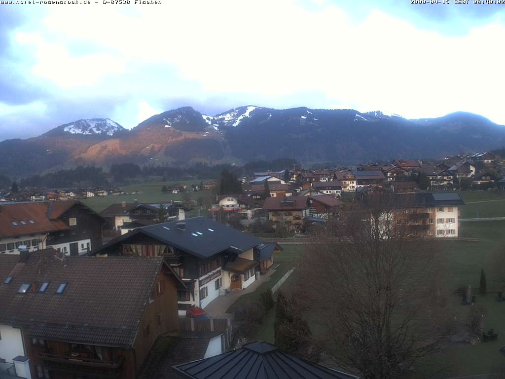 Archiv Foto Webcam Hotel Rosenstock, Fischen im Allgäu