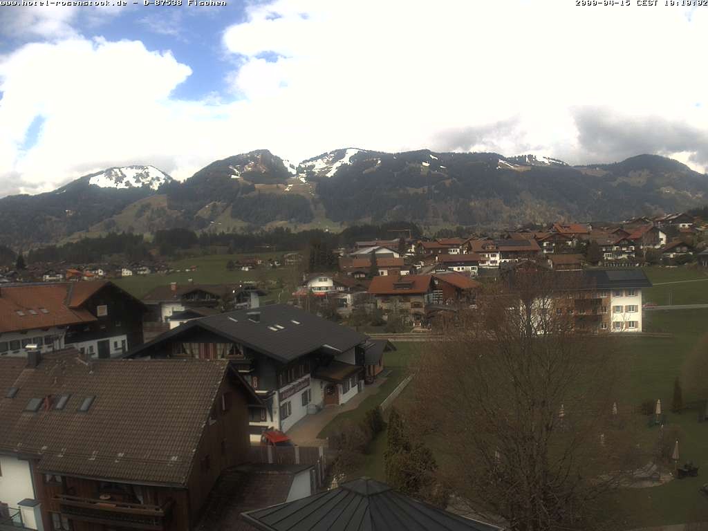 Archiv Foto Webcam Hotel Rosenstock, Fischen im Allgäu