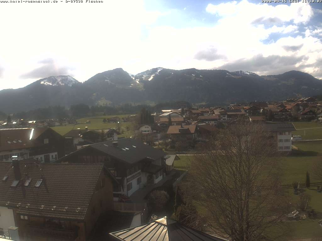 Archiv Foto Webcam Hotel Rosenstock, Fischen im Allgäu