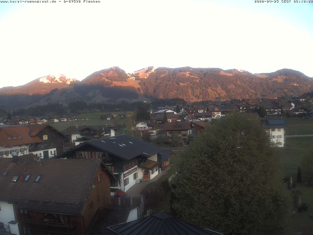 Archiv Foto Webcam Hotel Rosenstock, Fischen im Allgäu