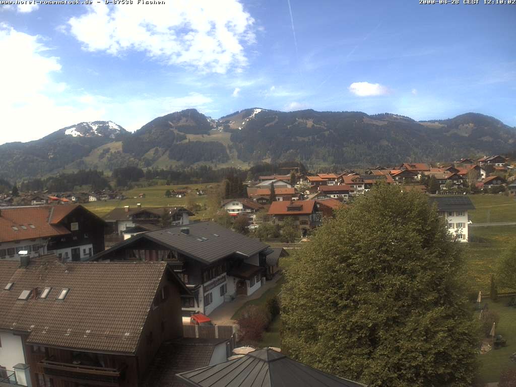 Archiv Foto Webcam Hotel Rosenstock, Fischen im Allgäu