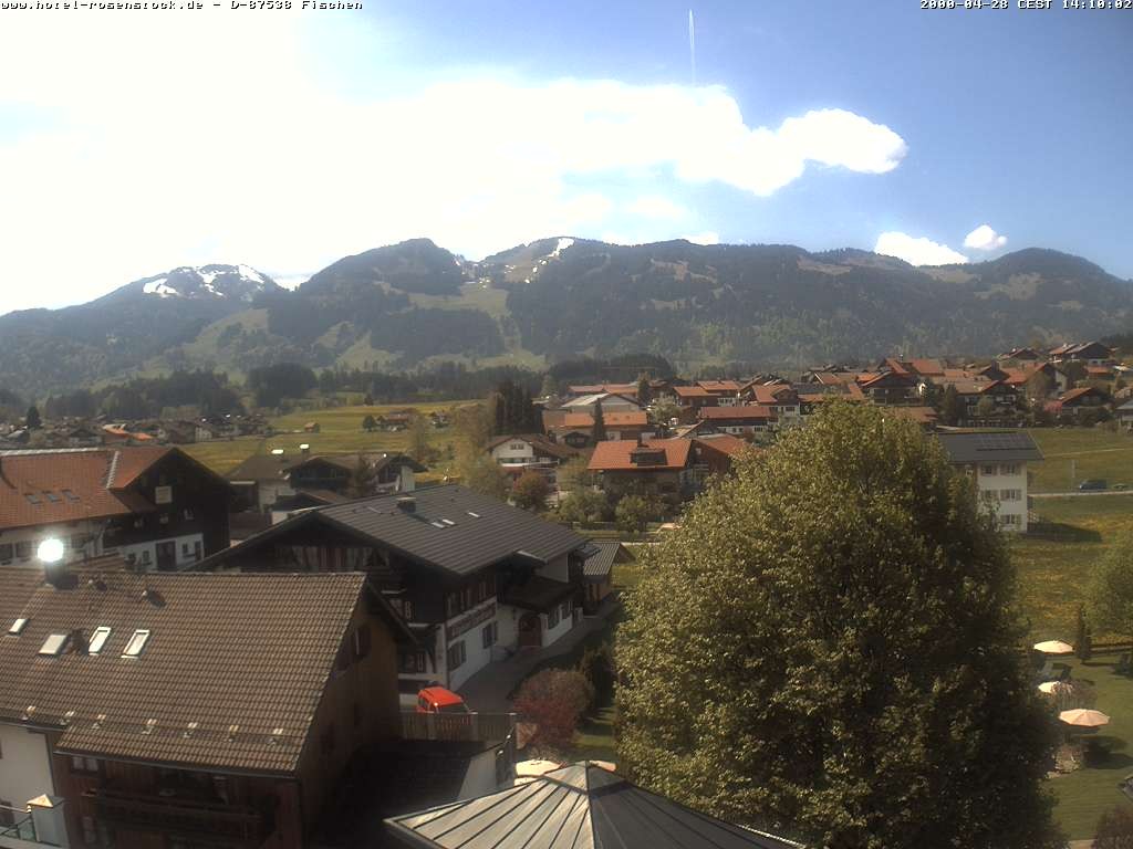 Archiv Foto Webcam Hotel Rosenstock, Fischen im Allgäu