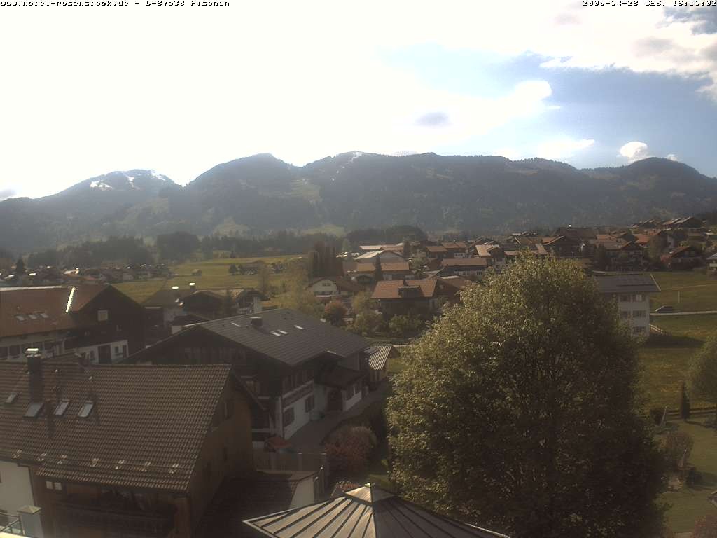 Archiv Foto Webcam Hotel Rosenstock, Fischen im Allgäu
