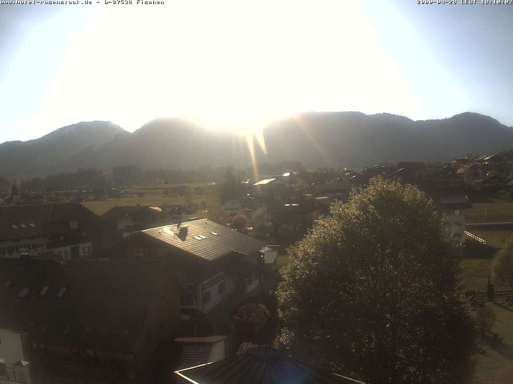 Archiv Foto Webcam Hotel Rosenstock, Fischen im Allgäu