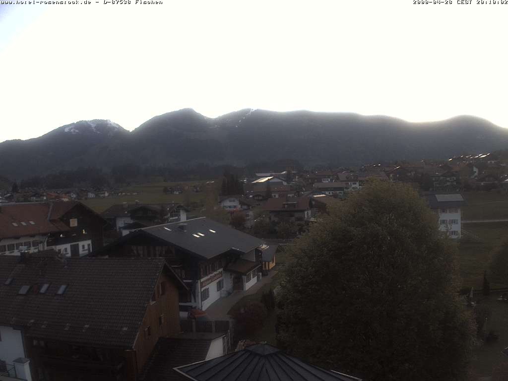 Archiv Foto Webcam Hotel Rosenstock, Fischen im Allgäu