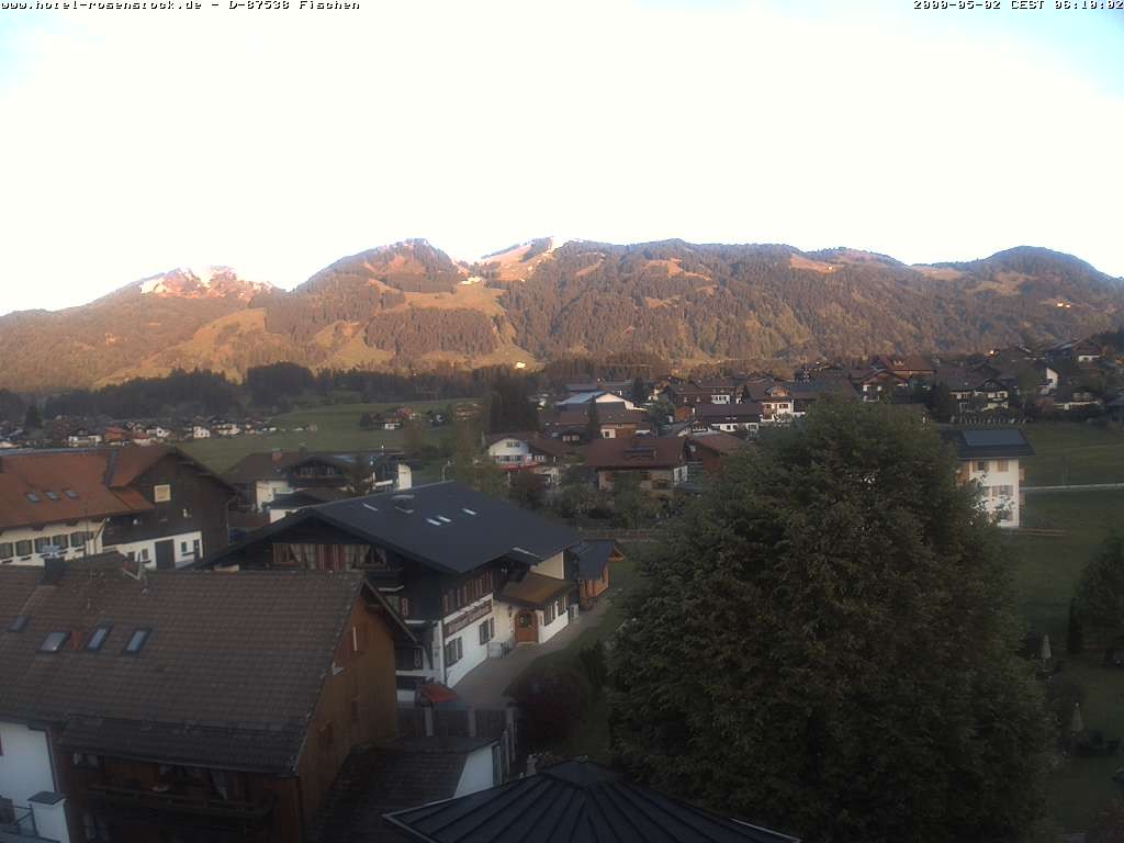 Archiv Foto Webcam Hotel Rosenstock, Fischen im Allgäu