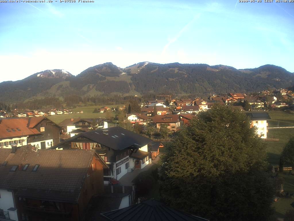 Archiv Foto Webcam Hotel Rosenstock, Fischen im Allgäu