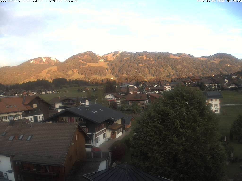 Archiv Foto Webcam Hotel Rosenstock, Fischen im Allgäu