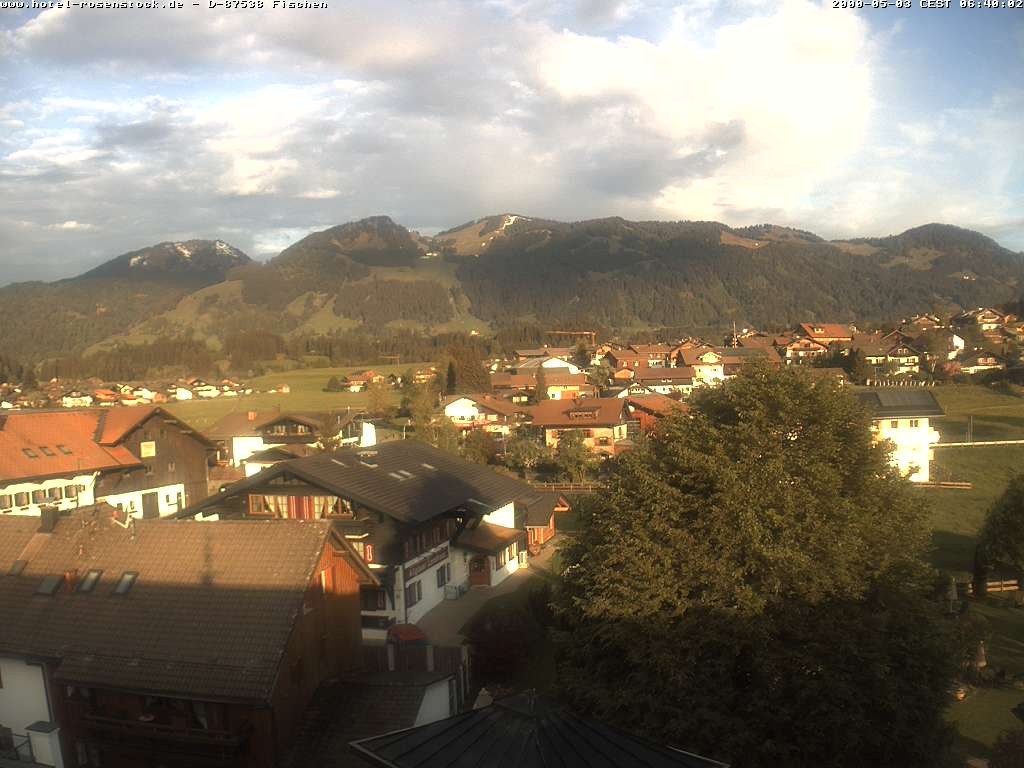 Archiv Foto Webcam Hotel Rosenstock, Fischen im Allgäu
